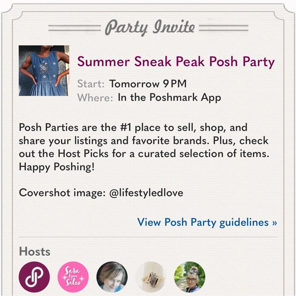 Co-hosting the “Summer Sneak Peek” Party on June 10, 2024! - Picture 2 of 2